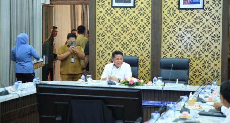 Gubernur Herman Deru Segera Terbitkan Pergub Percepat Konsorsium Pembangunan Pelabuhan Palembang Baru Tanjung Carat