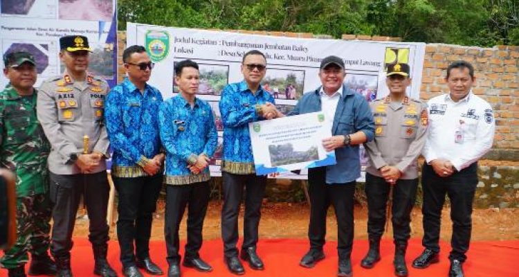 Gubernur Herman Deru Kucurkan Rp 40 Miliar Bangun Infrastruktur Empat Lawang