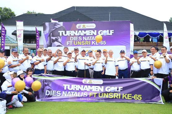 Herman Deru: Turnamen Golf IKA FT Unsri Ajang Kolaborasi Tingkatkan Sinergi