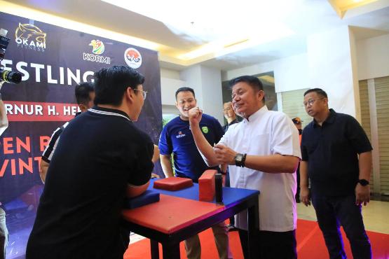 Herman Deru Buka Kejuaraan Panco 2025, Target Masuk Agenda Tetap Sumsel