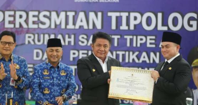 RSUD Siti Fatimah Raih Status Tipe A, Gubernur Herman Deru: Momentum Besar Menuju Sumsel Health Tourism