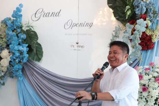 Grand Opening Pu Yang Kopitiam, Herman Deru Tekankan Pentingnya Kebersihan dan Pelayanan Prima