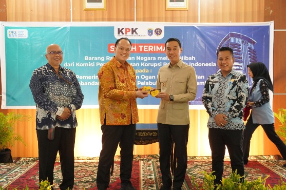 KPK Serahkan Aset Rampasan Negara, Pemkab OKI Siap Optimalkan untuk Pelayanan Publik