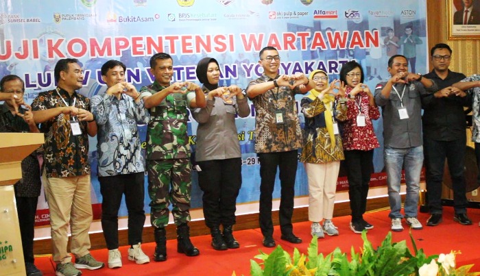 UKW PJS Sumsel Resmi Digelar, 30 Jurnalis Ikuti Uji Kompetensi Bersama UPN Veteran Yogyakarta