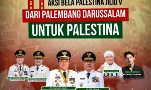 ksi Bela Palestina Jilid V yang akan digelar pada 9 November 2025 di kawasan Monumen Perjuangan Rakyat (Monpera)