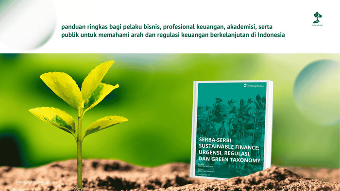 LindungiHutan Luncurkan E-book 'Serba-Serbi Sustainable Finance' Panduan Keuangan Berkelanjutan Indonesia. Foto: viralsumsel.com