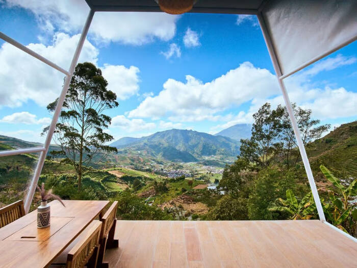 Luxcamp Dieng by Horison Tawarkan Indahnya Menginap di Atas Awan. Foto: viralsumsel.com