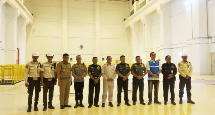 Dantem 062 Tarumanagara Perkuat Pengamanan Obvitnas PLTA Jatigede. Foto: viralsumsel.com