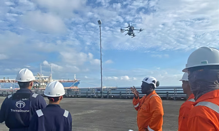 Terra Drone dan Aeromon Dorong Implementasi OGMP 2.0 Gold Standard via Drone Metana. Foto: viralsumsel.com