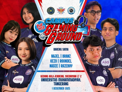 Pop Mie Campus Gaming Ground 2025 Capai Puncaknya di Universitas Muhammadiyah Tangerang, Siapkan Ekspansi ke Kampus Lebih Luas di 2026. Sumber : viralsumsel.com