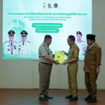 Kantor Pertanahan Palembang Serahkan 30 Sertifikat Elektronik Aset Daerah ke Pemkot Palembang