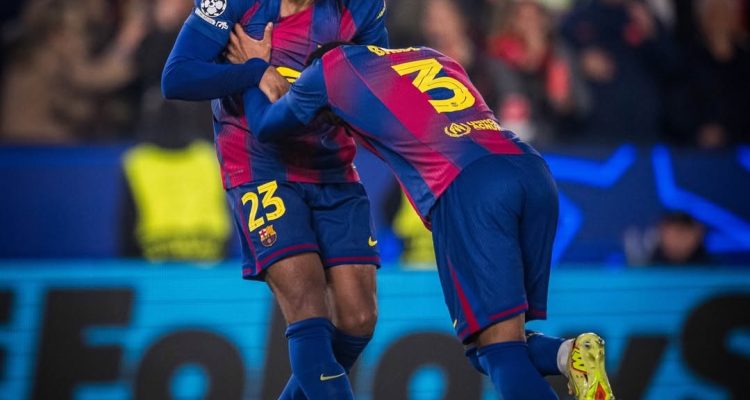 Barcelona Comeback Dramatis, Kounde Borong Dua Gol untuk Taklukkan Frankfurt 2-1