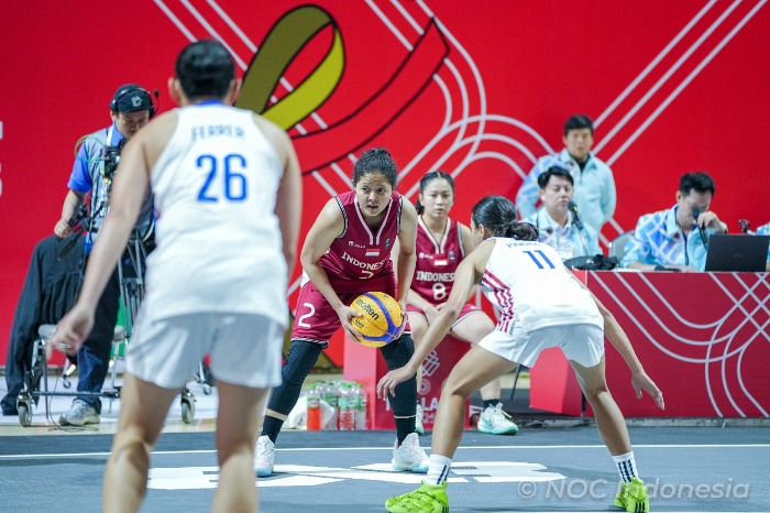 Timnas 3x3 Putri Buka Peluang ke Semifinal, Taklukkan Filipina 21-15 di Laga Perdana SEA Games 2025