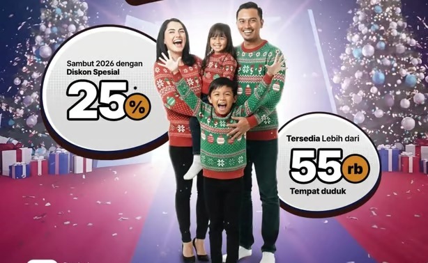 Yes Deals! KAI Divre III Palembang Hadirkan Diskon Tiket 25 Persen Akhir Tahun 2025