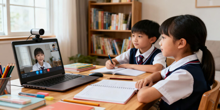 Fiber vs FWA 2025: Zoom Anak Lancar Tanpa Lag. Foto : viralsumsel.com