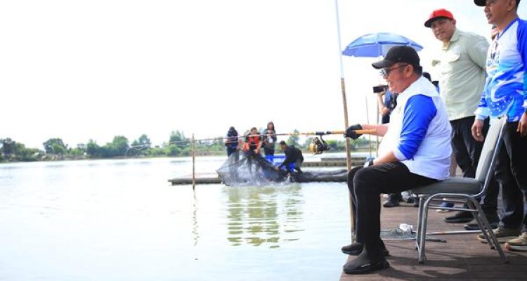 Ribuan Angler Ramaikan Event Mancing Piala Gubernur Sumsel di Jakabaring