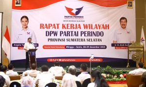 Hadiri Rakerwil DPW Perindo Sumsel, Herman Deru Tekankan Konsolidasi dan Literasi Politik