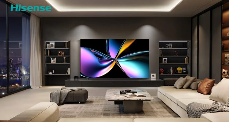 Hisense Pimpin Segmen TV 100 inci dan Laser TV Global pada Q3 2025. Foto: viralsumsel.com