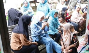 Feby-Deru-PKK-Sumsel-Pertuni TP PKK Sumsel Dorong Kemandirian Ekonomi Anggota Pertuni