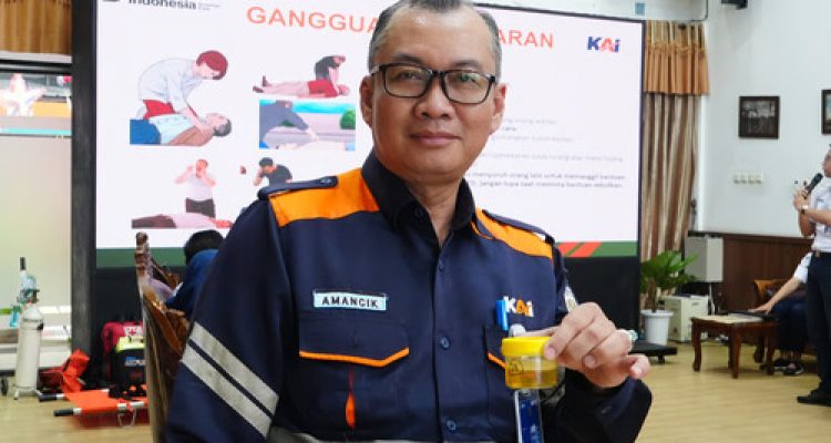 KAI Divre III Palembang Gelar Tes Narkoba Pegawai. Foto : viralsumsel.com