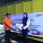 KAI Divre III Palembang Kirimkan Bantuan Kemanusiaan Untuk Bencana Alam Sumatera. Foto : viralsumsel.com