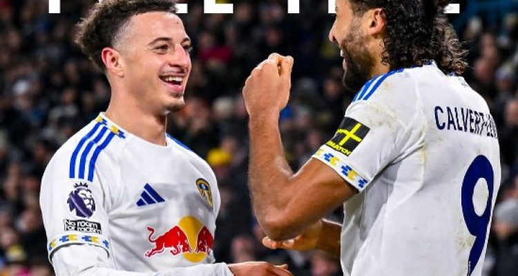 Empat Gol Leeds Antar Kemenangan Meyakinkan atas Crystal Palace