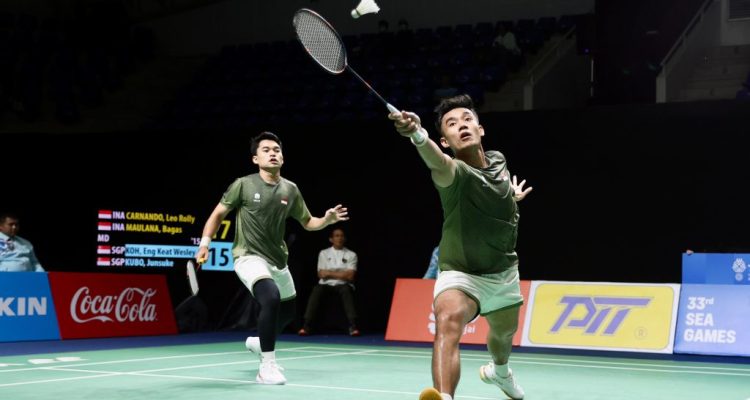 SEA Games 2025: Melaju ke Semifinal, Dua Ganda Putra Indonesia Tantang Wakil Malaysia