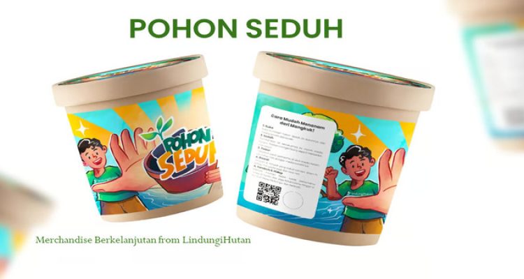 LindungiHutan Hadirkan “Pohon Seduh”, Merchandise Ramah Lingkungan untuk Mengajak Publik Menanam di Rumah. Foto : viralsumsel.com