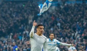 Marseille-Liga-Prancis Gol Telat Mason Greenwood Antar Marseille Tekuk Monaco di Velodrome