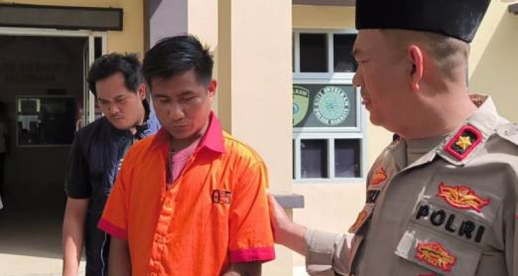 Motor Teman Digelapkan, Residivis Pembunuhan Ditangkap Reskrim Polsek Ilir Barat II Saat Kabur ke Indralaya