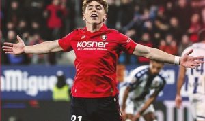 Osasuna-vs-Levante-La-Liga-Spanyol Osasuna Jauhi Zona Merah Usai Tumbangkan Levante 2-0 di El Sadar