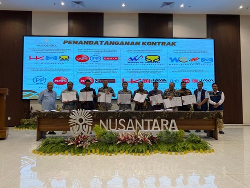 PTPP Resmi Teken Kontrak Tiga Proyek Besar Kelembagaan Negara di IKN, Perkuat Peran Strategis dalam Pembangunan Nusantara. Sumber : VRITIMES.com