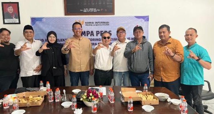 Pemkot Palembang Raih Predikat Informatif dengan Nilai 96,33 pada Monev KIP 2025