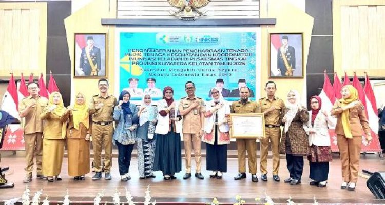 OKI Dominasi Anugerah Tenaga Kesehatan Teladan Sumsel 2025, Tujuh Nakes Raih Prestasi Provinsi