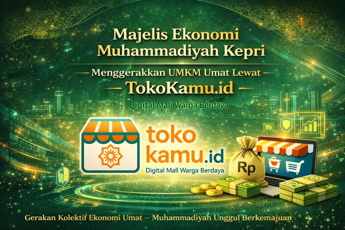 Penguatan Ekonomi Umat Muhammadiyah Kepri: Majelis Ekonomi Resmi Dikukuhkan, Tokokamu.id Hadir Sebagai Wadah UMKM dan Program Lainnya. Foto: viralsumsel.com
