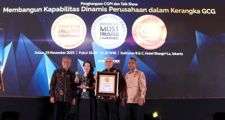 Perkuat Tata Kelola Perusahaan, BRIDS Kembali Raih Pengakuan “Tepercaya” dalam CGPI 2024. Foto: viralsumsel.com