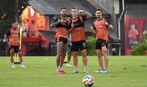 -Persija-Sudah-Kembali-Jalani-Latihan Persija Jakarta Kembali Berlatih Usai Jeda Kompetisi, Bidik Lanjutkan Tren Positif