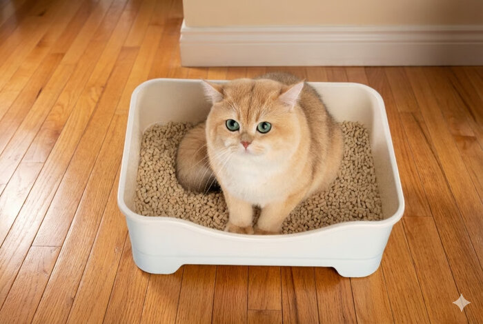 Pilihan Jenis Pasir Kucing Tidak Berdebu. Foto : viralsumsel.com