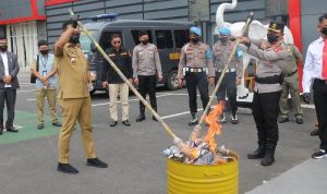 Polres Lahat Musnahkan Ratusan Gram Sabu dan Ganja, Ribuan Jiwa Diselamatkan dari Bahaya Narkoba