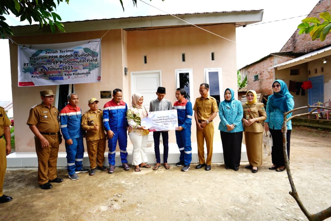 Pemkot Prabumulih Apresiasi Program Bedah Rumah PT Pertamina EP Prabumulih Field