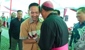 Silaturahmi Natal 2025, Ratu Dewa Kunjungi Keuskupan Agung Palembang, Perkuat Toleransi dan Kerukunan