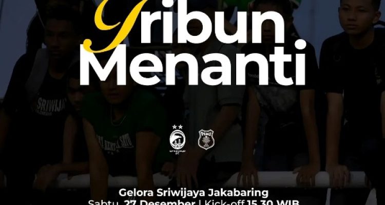 “Kami Masih Ada!” Seruan Sriwijaya FC Jelang Duel Kontra PSMS Medan, Suporter Diajak Bangkit Bersama