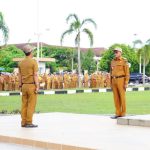 Pimpin Apel Mingguan, Wali Kota Prabumulih H. Arlan Tekankan Kekompakan dan Disiplin ASN