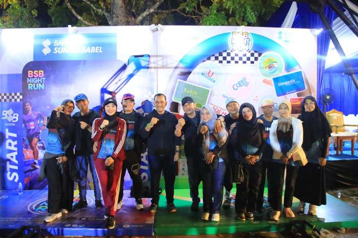 BSB Night Run 2025 Disambut Antusias, Gubernur Herman Deru Dorong Jadi Agenda Tahunan