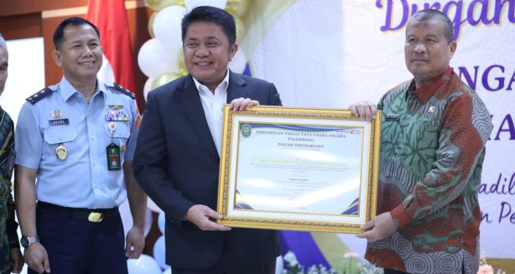 Gubernur Herman Deru Apresiasi Tiga Tahun Kiprah PTTUN Palembang sebagai Pilar Keadilan Tata Usaha Negara