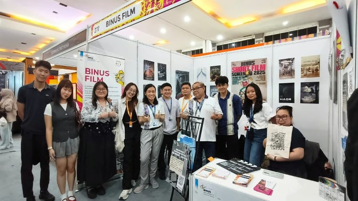 15 Tahun BINUS Film: Perkuat Reputasi Lewat Roadshow Nasional dan Partisipasi di JAFF Market 2025