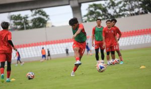 Sumsel United Matangkan Persiapan Lewat Internal Game di Stadion GSJ