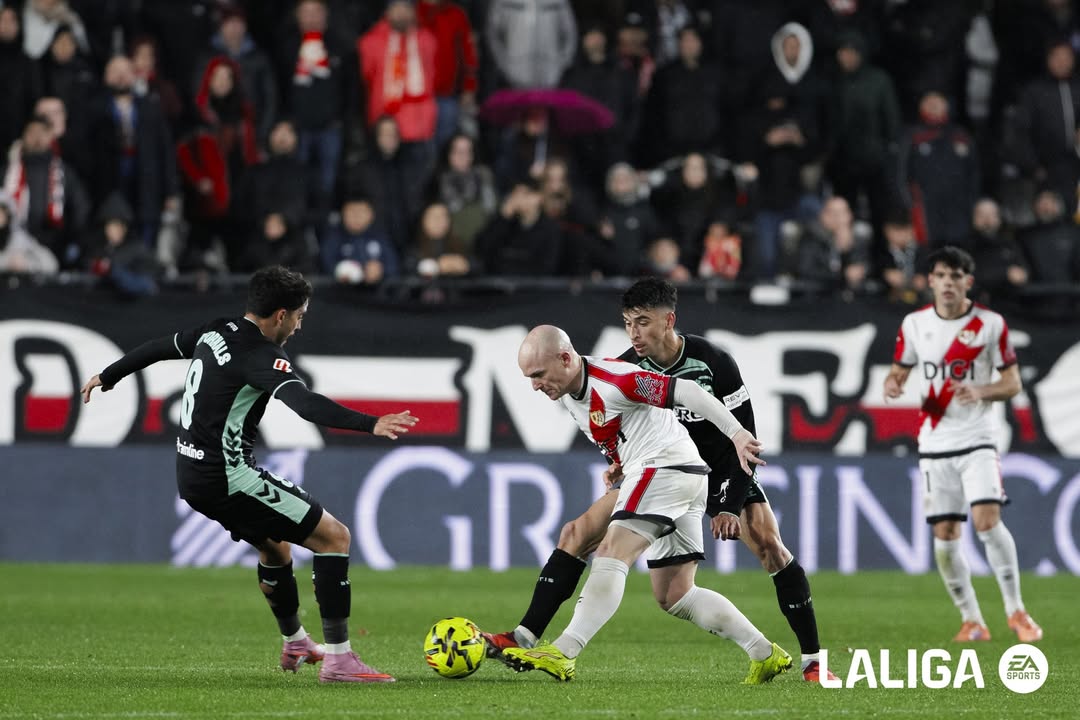 Hasil LaLiga Pekan ke-16: Rayo Vallecano vs Real Betis Berakhir Tanpa Gol