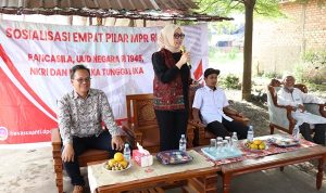 Senator Hj. Eva Susanti Sosialisasikan Empat Pilar Kebangsaan kepada Warga Talang Jambe Palembang Senator Hj. Eva Susanti Sosialisasikan Empat Pilar Kebangsaan kepada Warga Talang Jambe Palembang