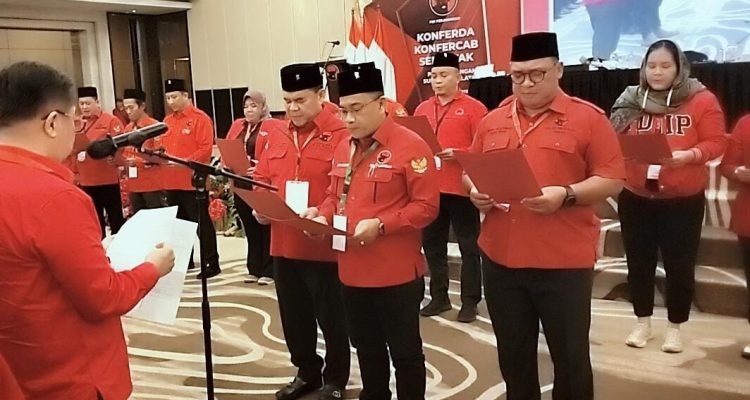 Sah! HDS Pimpin DPD PDIP Sumsel, Mesin Partai Siap Dipanaskan